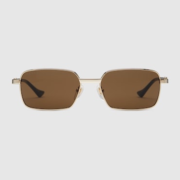 GUCCI Rectangular-frame Sunglasses