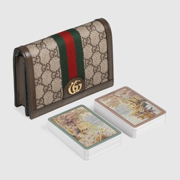 GUCCI Double Card Set With Double G