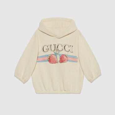 GUCCI Baby - Printed Hooded Sweatshirt, Size 6-9 MONTHS