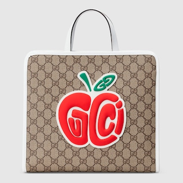 GUCCI Bambina - Borsa Shopping Bambino GG Con Patch