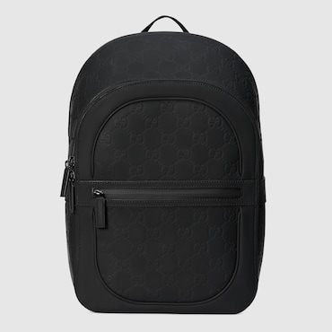 GUCCI Rubber-effect Medium Backpack