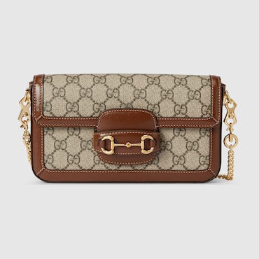 GUCCI Horsebit 1955 Small Shoulder Bag