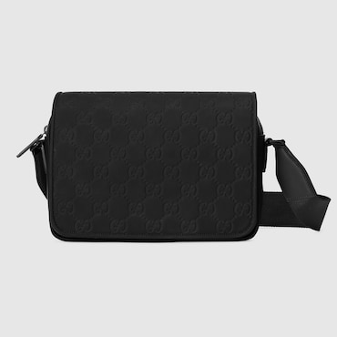 GUCCI Rubber-effect Medium Messenger Bag