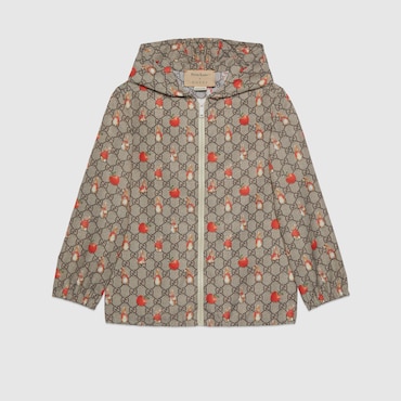 GUCCI Kids - Peter Rabbit X Gucci Hooded Jacket, Size 8 YEARS