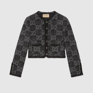 GUCCI GG Tweed Jacket, Size 38 IT