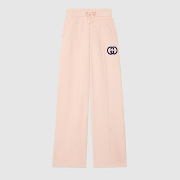 GUCCI Pantalon De Jogging En Jersey De Coton, Taille S