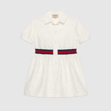 GUCCI Kids - Peter Rabbit X Gucci Cotton Dress, Size 12 YEARS