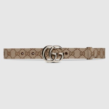 GUCCI GG Marmont Thin Belt, Size 70