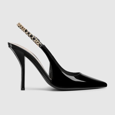 GUCCI Signoria Slingback Pump, Size 40 IT