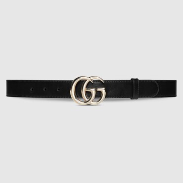 GUCCI GG Marmont Thin Belt, Size 105