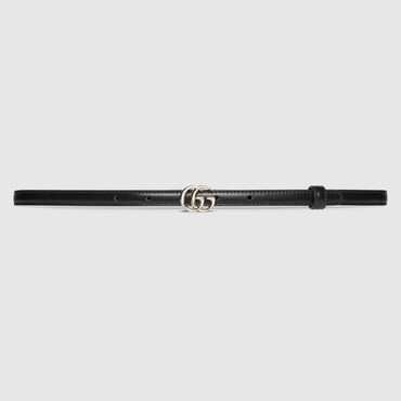 GUCCI GG Marmont Thin Belt, Size 75