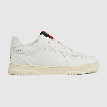GUCCI Men's Re-Web Trainer, Size 6
