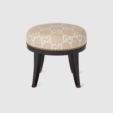 GUCCI GG Jacquard Round Stool