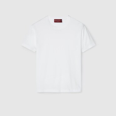 GUCCI Light Cotton Jersey T-shirt, Size XXS
