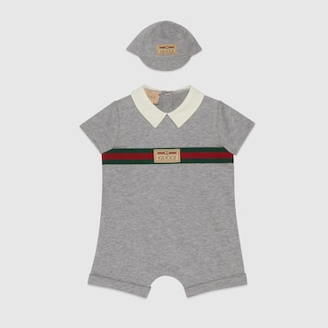 GUCCI Baby - Cotton Jersey Gift Set, Size 18-24 MONTHS