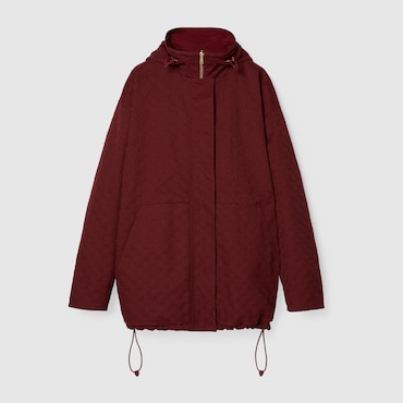GUCCI Reversible GG Canvas Jacket, Size 36 IT