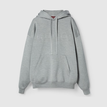 GUCCI Extra Fine Knit Hooded Jumper, Size L