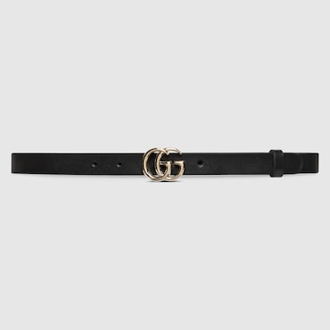 GUCCI GG Marmont Thin Belt, Size 80