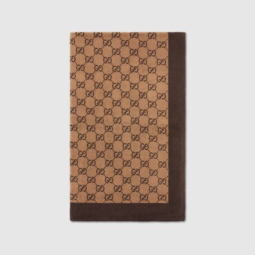 GUCCI GG Terrycloth Beach Blanket