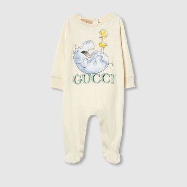 GUCCI Baby - Printed One-piece, Size 9-12 MONTHS
