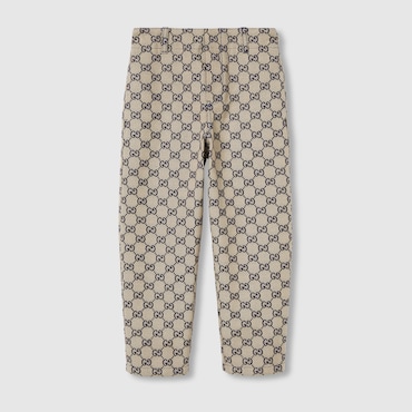 GUCCI Kids - GG Canvas Pant, Size 10 YEARS