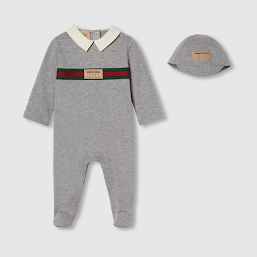 GUCCI Baby - Cotton Two-piece Gift Set, Size 12-18 MONTHS