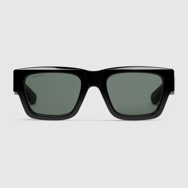GUCCI Rectangular Frame Sunglasses