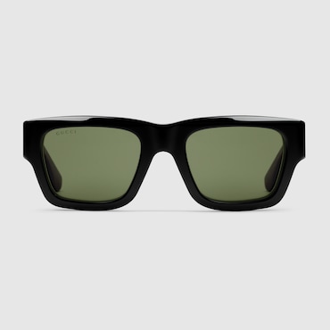 GUCCI Rectangular Frame Sunglasses