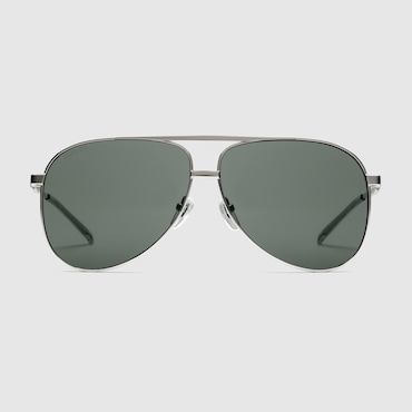GUCCI Aviator Frame Sunglasses