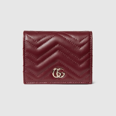 GUCCI GG Marmont Card Case Wallet