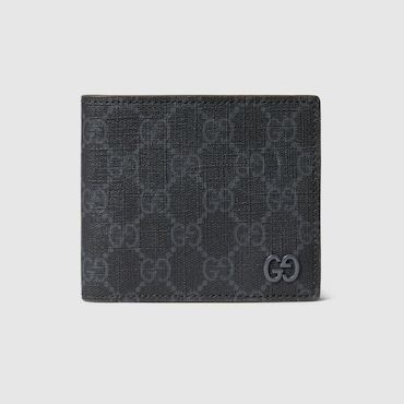 GUCCI Grey Interior GG Coin Wallet