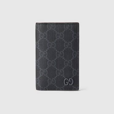 GUCCI Bordeaux Interior GG Long Card Case