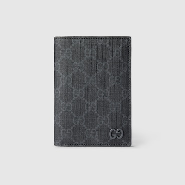 GUCCI Étui Pour Passeport GG Avec Intérieur Bordeaux