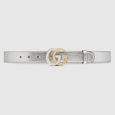 GUCCI GG Marmont Thin Belt, Size 105