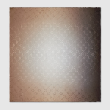 GUCCI Printed Silk Carré
