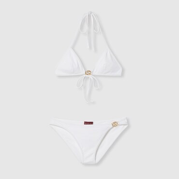 GUCCI Stretch Jersey Bikini, Size XL