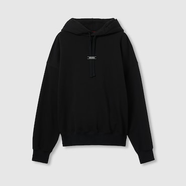 GUCCI Cotton Jersey Hooded Sweatshirt, Size XS