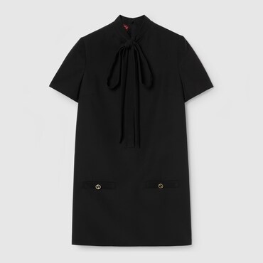 GUCCI Viscose Silk Cady Dress, Size 40 IT