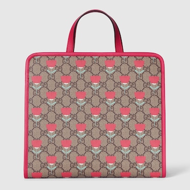 GUCCI Kids - Flower Print Tote Bag