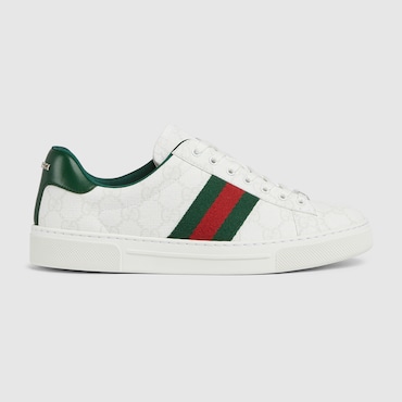 GUCCI Women's Ace Trainer With Web, Size 36 IT