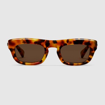 GUCCI Rectangular Frame Sunglasses