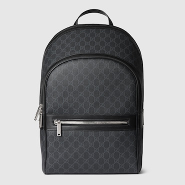 GUCCI GG Black Medium Backpack