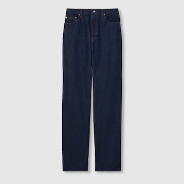 GUCCI Baggy Denim Pant, Size 34