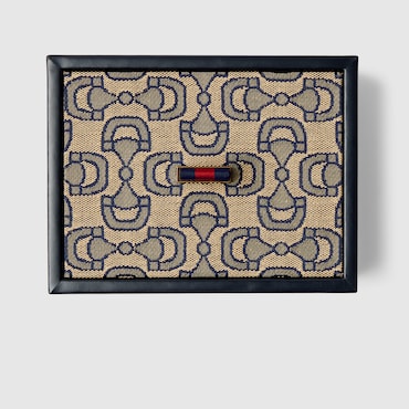 GUCCI Horsebit Jacquard Box