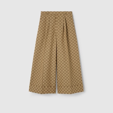 GUCCI GG Canvas Trouser, Size 40 IT