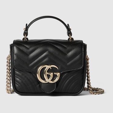 GUCCI GG Marmont Mini Top Handle Bag