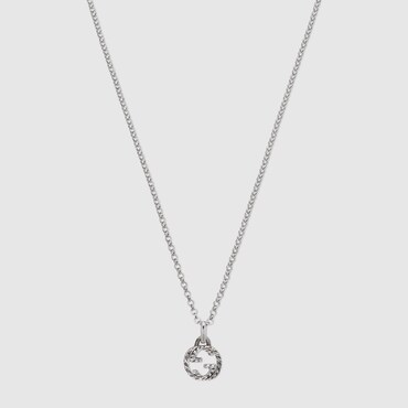 GUCCI Interlocking Pendant Necklace
