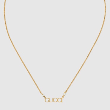 GUCCI 'GUCCI' Letter Necklace