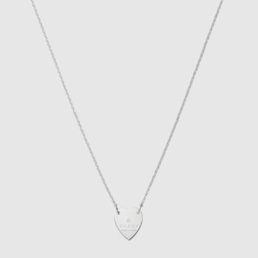 GUCCI Trademark Necklace With Heart Pendant