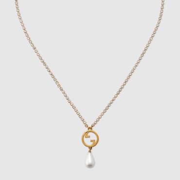 GUCCI Blondie Crystal Necklace